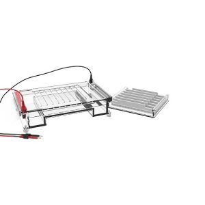 горизонтальная электрофорезная ячейка с высокой пропускной способностью