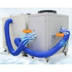 Низкотемпературная планетарная шаровая мельница с воздушным охлаждением