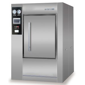 горизонтальный паровой стерилизатор с предварительным вакуумом